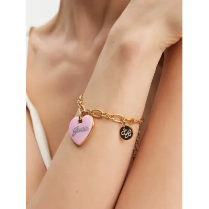 Zdjęcie Guess Bransoletka JUBB05149JW Złoty