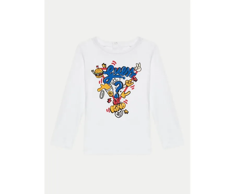 obrazek 1 Guess Bluzka I4YI02 K8HM4 Biały Regular Fit