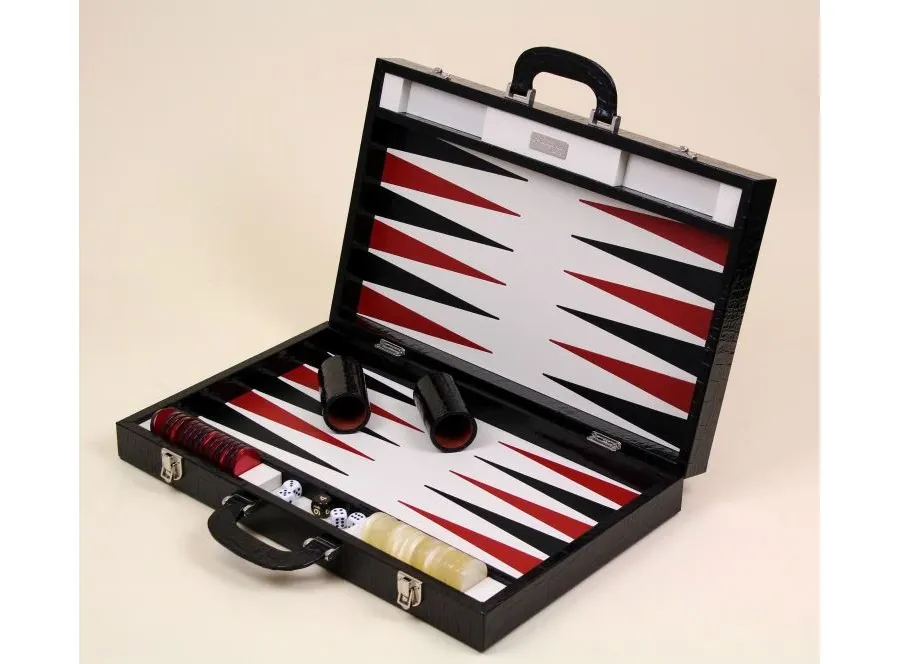 obrazek 1 Fantastyczny zestaw do Backgammon - 51x32x9 cm