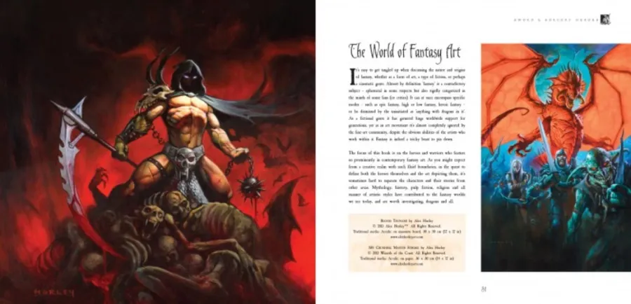 obrazek 3 Książka Sztuka fantasy: wojownicy i bohaterowie - Flame Tree Publishing