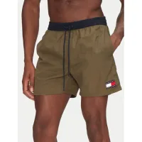 Zdjęcie Tommy Hilfiger Szorty kąpielowe UM0UM03455 Khaki Regular Fit