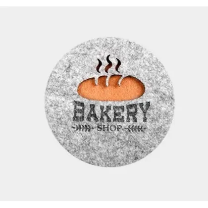 Zdjęcie Niezwykłe filcowe podkładki pod filiżanki, kubki z grawerem