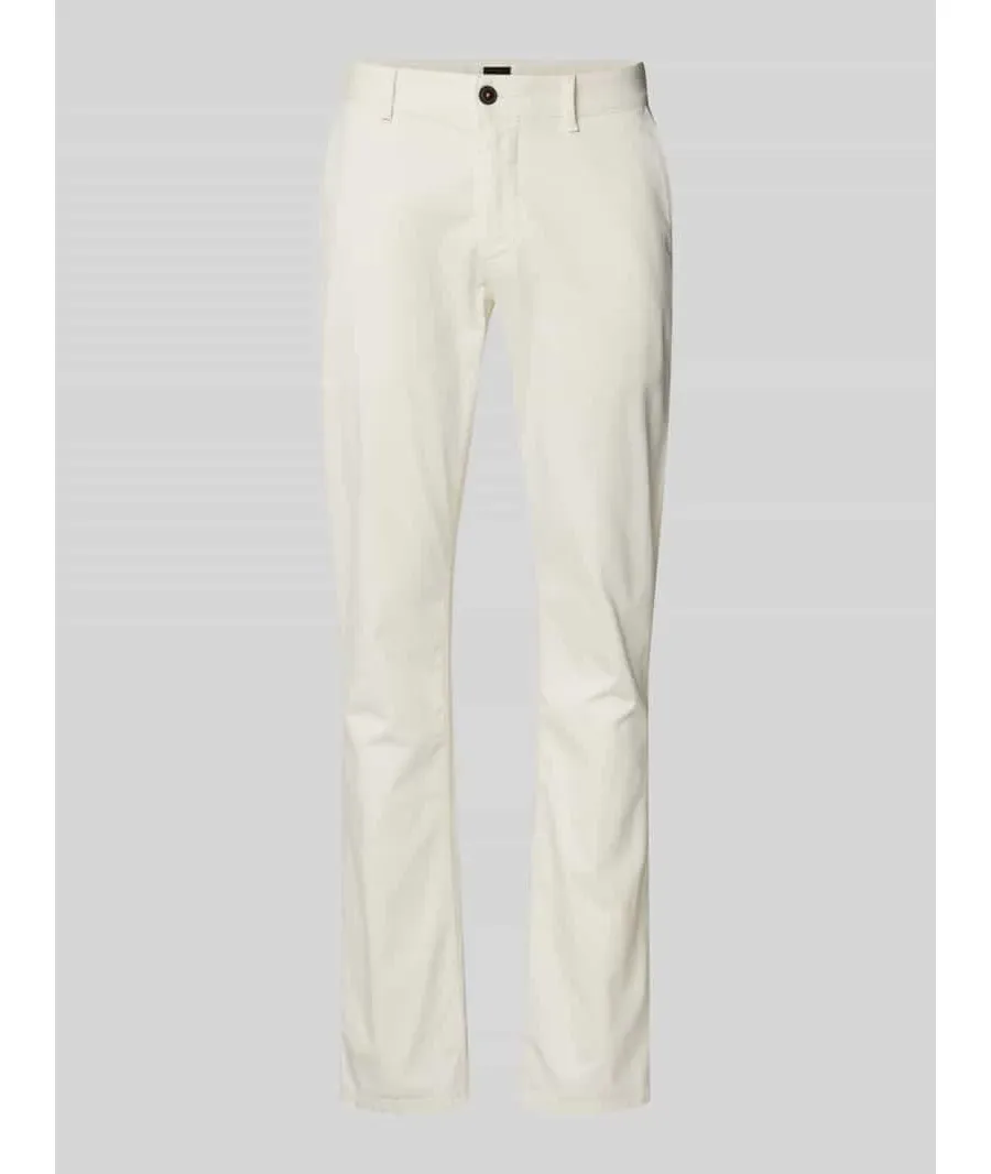 obrazek 1 Chinosy o kroju slim fit ze szlufkami na pasek