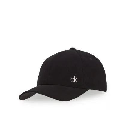 Zdjęcie Calvin Klein Czapka z daszkiem Corduroy Cotton Cap K60K612894 Czarny