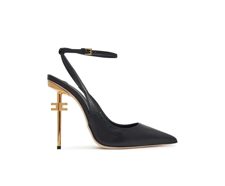 obrazek 1 Elisabetta Franchi Sandały SA-26B-51E2 Czarny