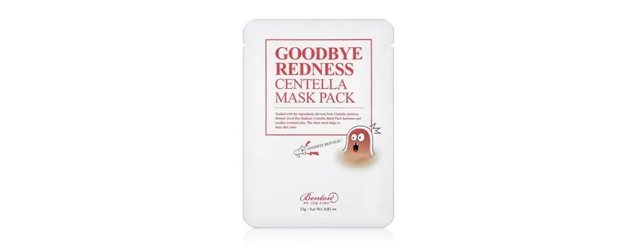 obrazek 1 Benton Goodbye Redness Centella Mask Pack Maseczka w płacie 1 szt.