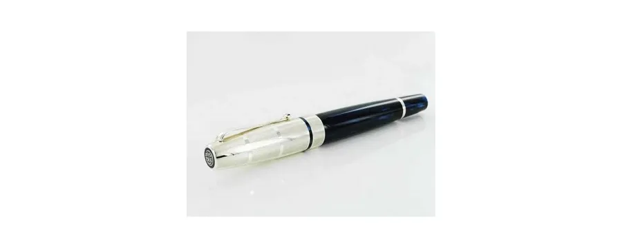 obrazek 2 Miya Argento Pióro Wieczne Blue celluloid Montegrappa