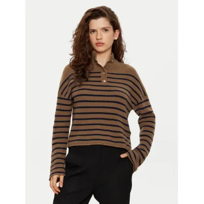 Zdjęcie Tommy Hilfiger Sweter WW0WW44981 Brązowy Relaxed Fit