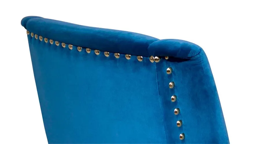 obrazek 5 Portugalski niebieski fotel do salonu