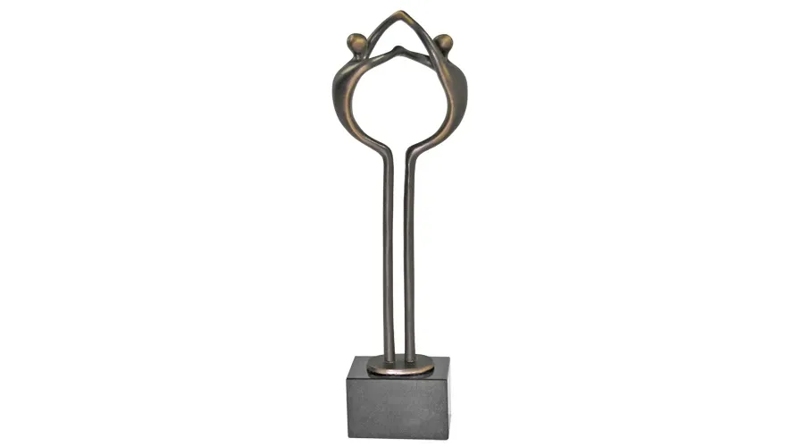 obrazek 1 Piękna statuetka wykonana z brązu