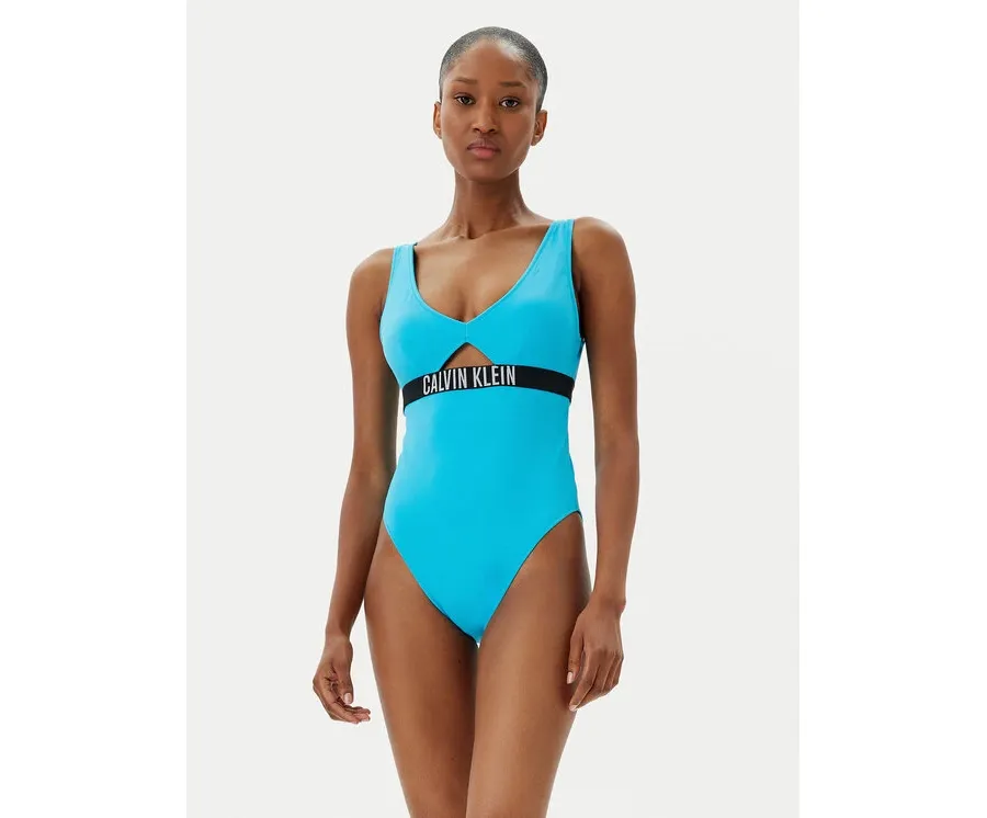 obrazek 1 Calvin Klein Swimwear Strój kąpielowy KW0KW02746 Niebieski