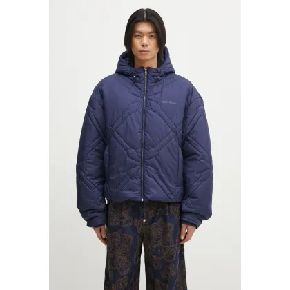 Zdjęcie Daily Paper kurtka Spear Puffer Jacket kolor granatowy przejściowa 2512001
