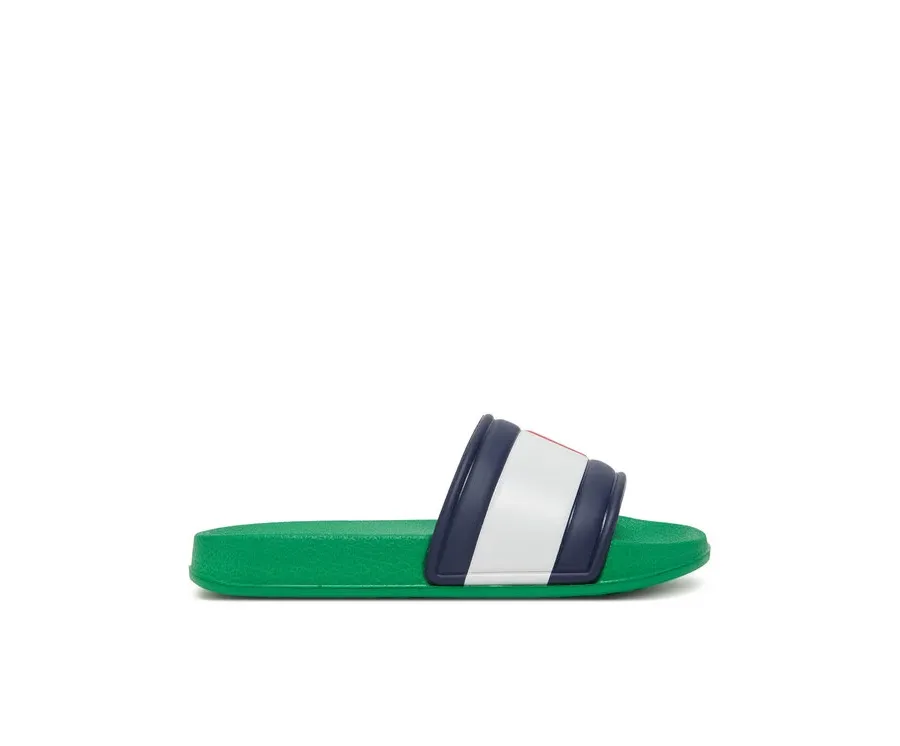 obrazek 1 Tommy Hilfiger Klapki T3X0-33915-1172 Zielony