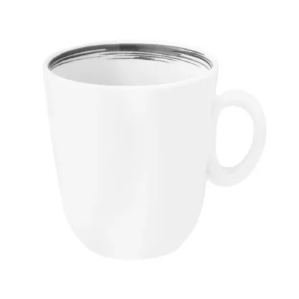 Zdjęcie Wyjątkowy porcelanowy kubek z szarym wzorem - Seltmann Weiden