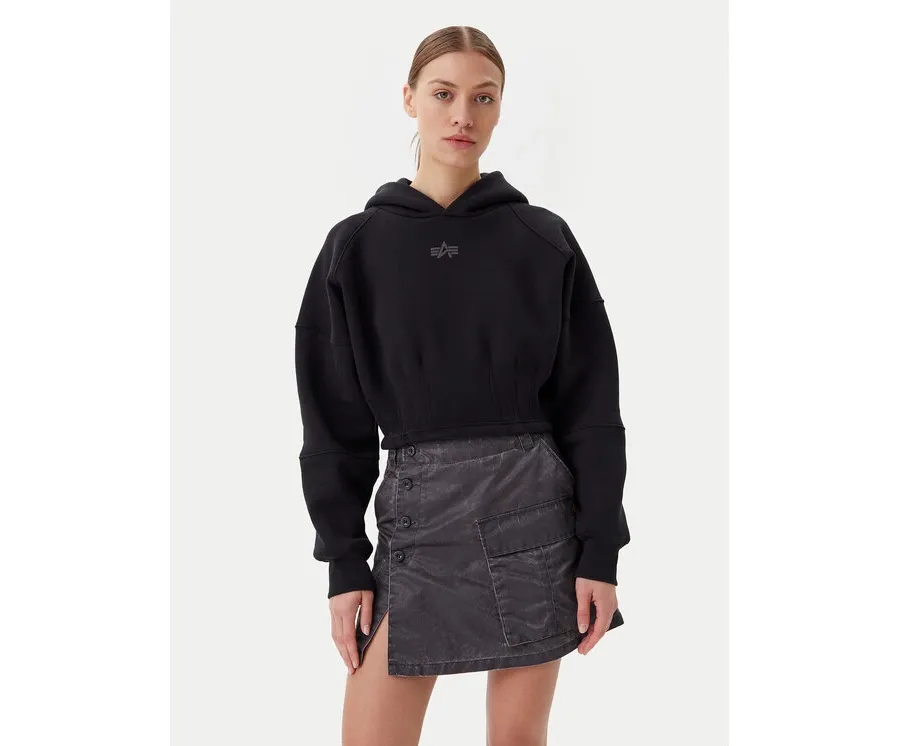 obrazek 1 Alpha Industries Bluza 148041 Czarny Regular Fit