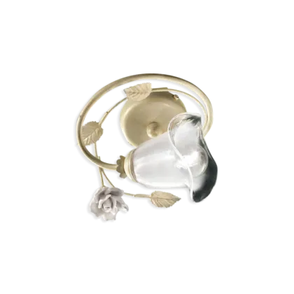 Zdjęcie Klasyczna mała lampa sufitowa-plafoniera z Włoch