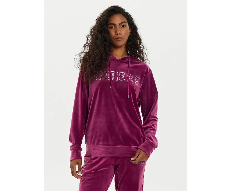obrazek 1 Guess Bluza V4RQ25 KBXI2 Różowy Regular Fit