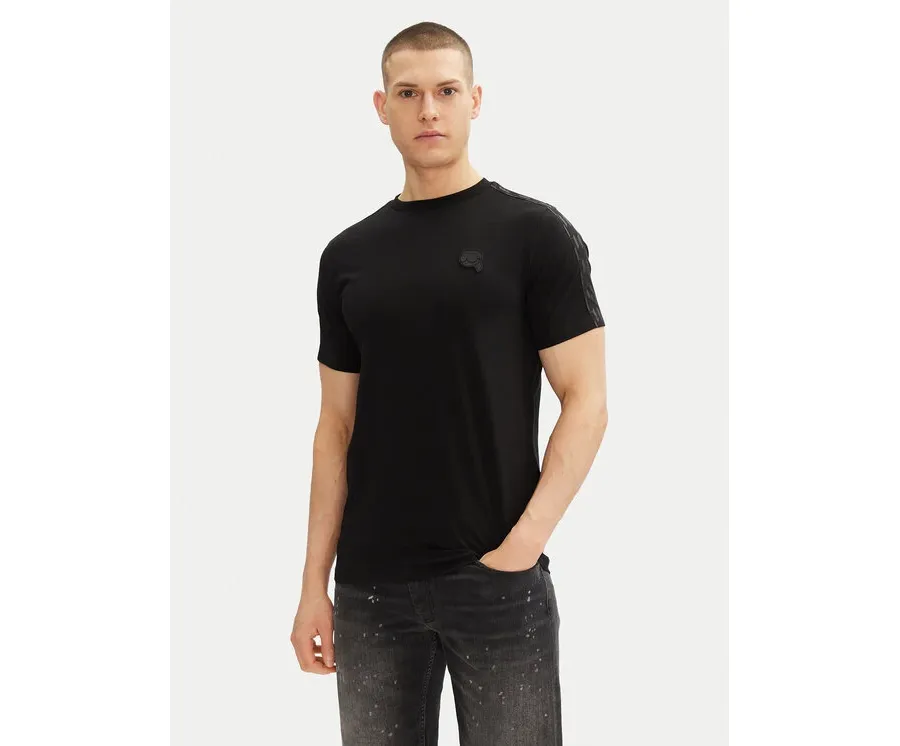 obrazek 1 KARL LAGERFELD T-Shirt 755053 552221 Czarny Regular Fit