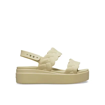 Zdjęcie Crocs Sandały Brooklyn Woven Upper LW 209977 Beżowy