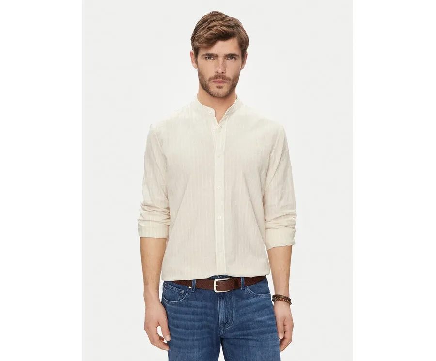 obrazek 1 Pepe Jeans Koszula Pamphill PM308499 Beżowy Regular Fit