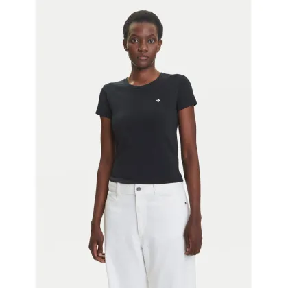 Zdjęcie Converse T-Shirt 10027252-A02 Czarny Slim Fit