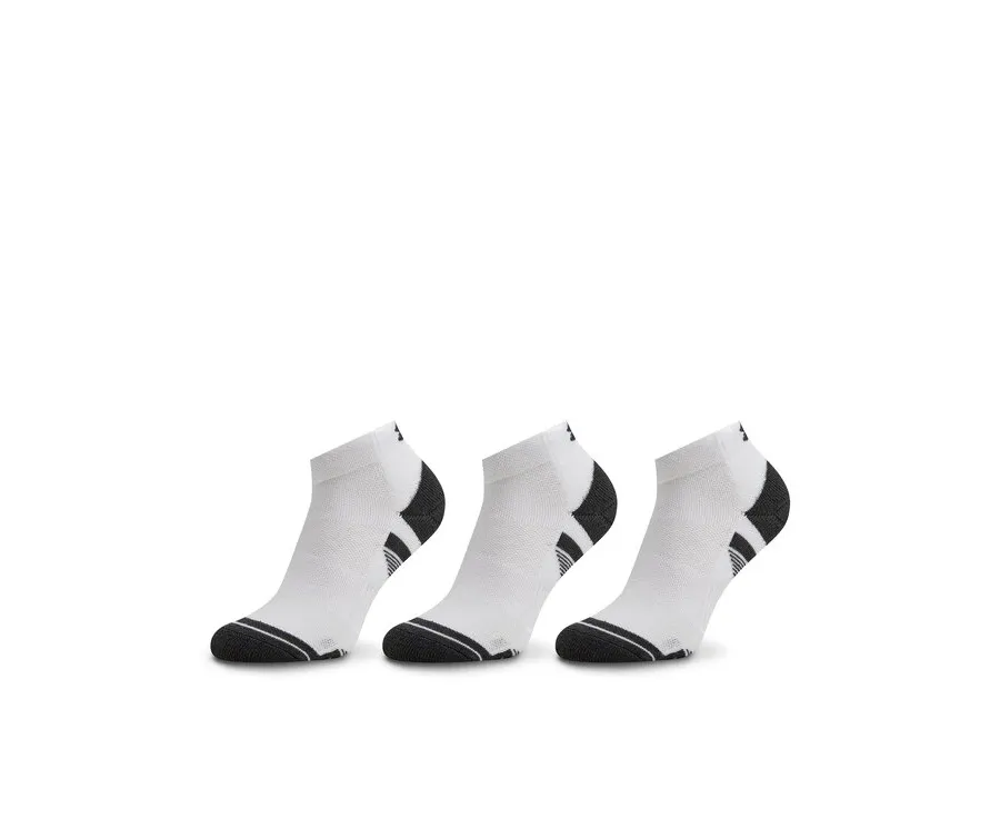 obrazek 1 Under Armour Zestaw 3 par niskich skarpet unisex Ua Performance Tech 3Pk Low 1379504-100 Biały