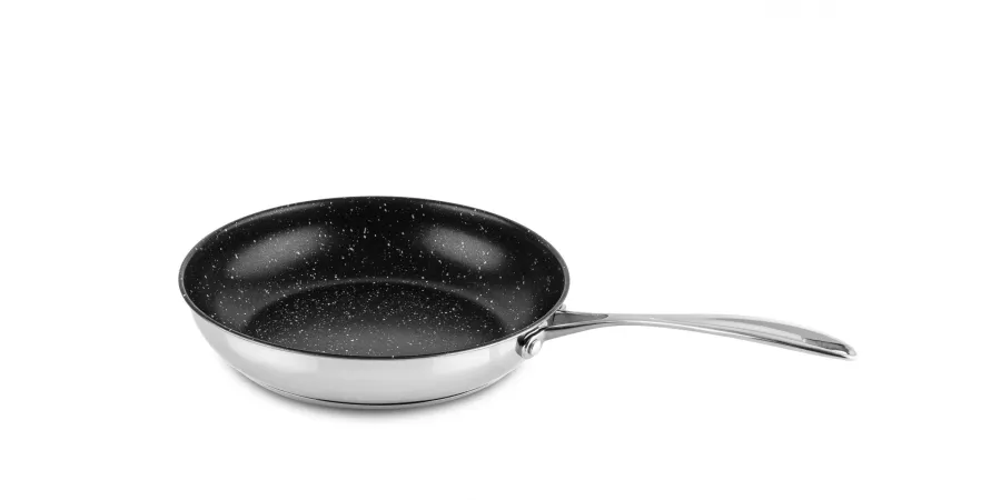obrazek 1 Włoska patelnia 28 cm z nieprzystającą powłoką wykonana ze stali nierdzewnej