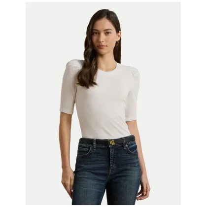 Zdjęcie LAUREN RALPH LAUREN Bluzka 200902618006 Biały Slim Fit