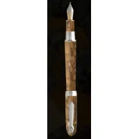 Picture Tibaldi Magnum Indian Rainbow fountain pen