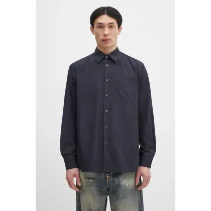 Zdjęcie Paul Smith koszula bawełniana męska kolor granatowy regular z kołnierzykiem klasycznym M1R-428Z-P02630