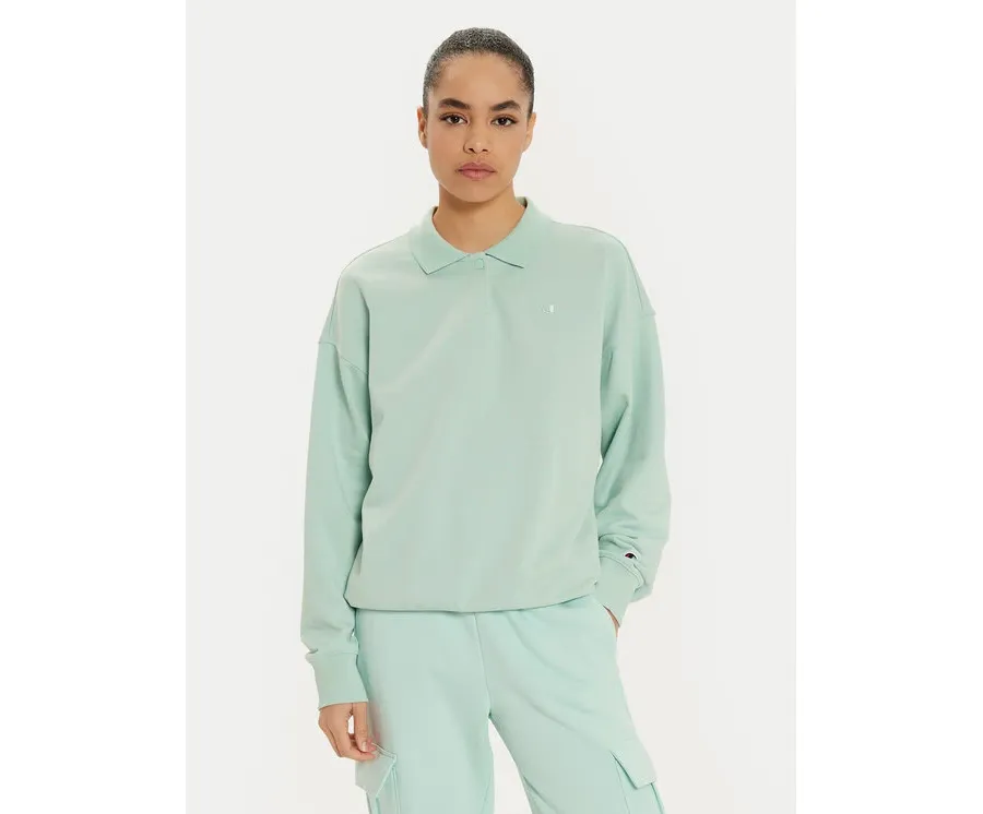 obrazek 1 Champion Bluza 117541 Zielony Loose Fit