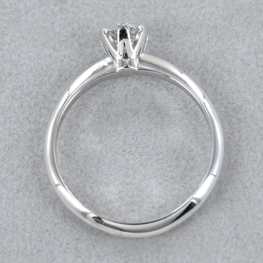 obrazek 4 Pierścionek Solitaire Crown z diamentem