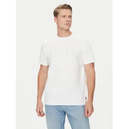 Zdjęcie Guess T-Shirt M5GI27 KBW41 Biały Regular Fit
