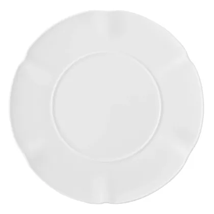 Zdjęcie Talerz na chleb i masło z porcelany z klasycznej kolekcji Crown White - Vista Alegre