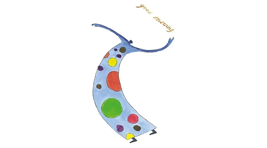 obrazek 2 Luksusowa figurka z ceramiki w kształcie kartonu mleka "Dzień dobry" - doskonały pomysł na prezent