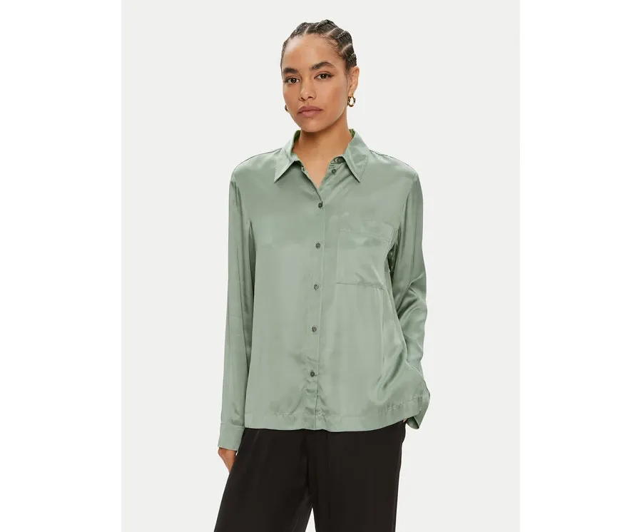 obrazek 1 Marc O'Polo Koszula 406 1103 42273 Zielony Relaxed Fit