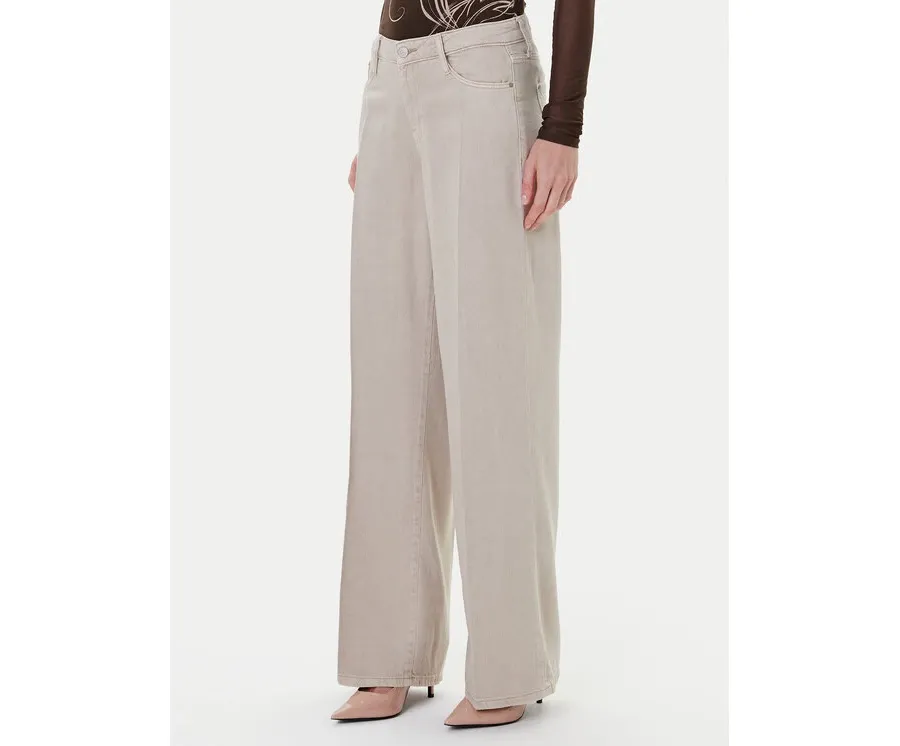 obrazek 1 Guess Jeansy W5RA96 WFD53 Beżowy Palazzo Fit