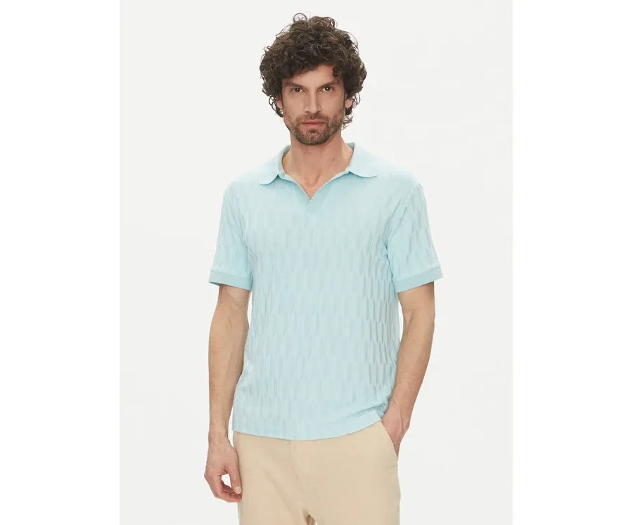 obrazek 1 Marciano Guess Polo 5GHP03 6326A Błękitny Regular Fit