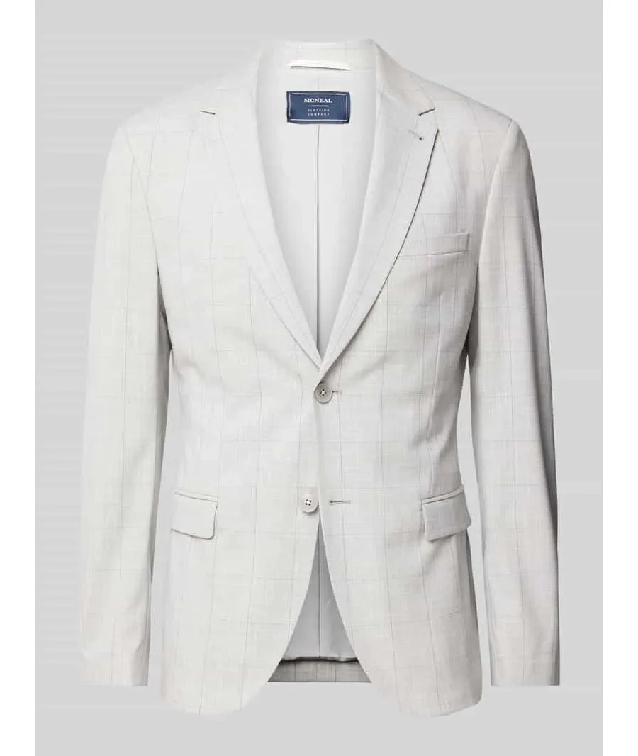 obrazek 1 Marynarka na 2 guziki z wzorem w kratę