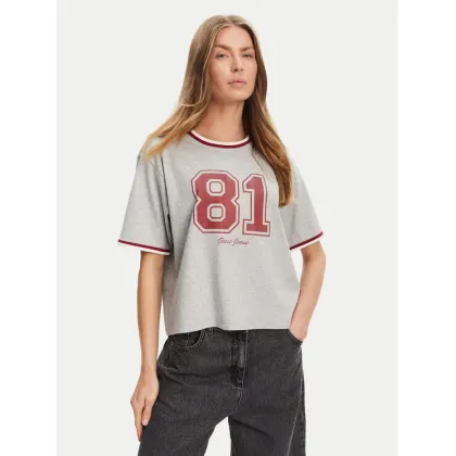Zdjęcie Guess Jeans T-Shirt W5YI19 K8HM0 Szary Regular Fit