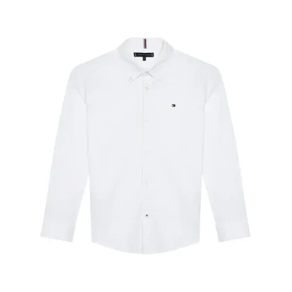 Zdjęcie Tommy Hilfiger Koszula Oxford KB0KB06964 D Biały Regular Fit