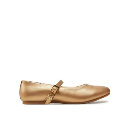 Zdjęcie Tommy Hilfiger Baleriny Ballerina T3A3-33555-1372 S Złoty