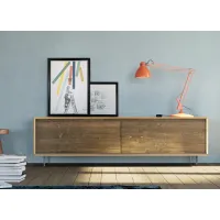 Picture Modern Shark sideboard with two drawers - Fratelli Mirandola