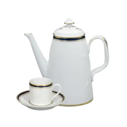 Zdjęcie Porcelanowy duży zestaw kawowy z kolekcji Cambridge - Vista Alegre