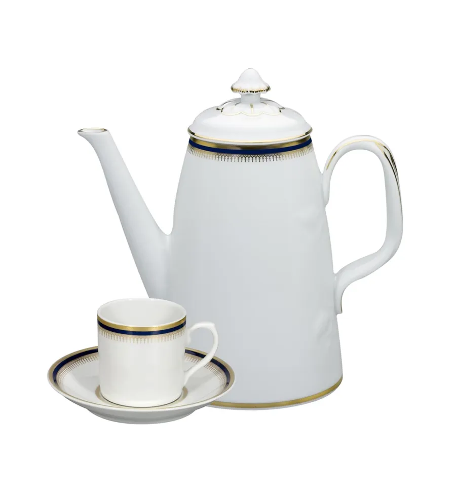 obrazek 1 Porcelanowy duży zestaw kawowy z kolekcji Cambridge - Vista Alegre