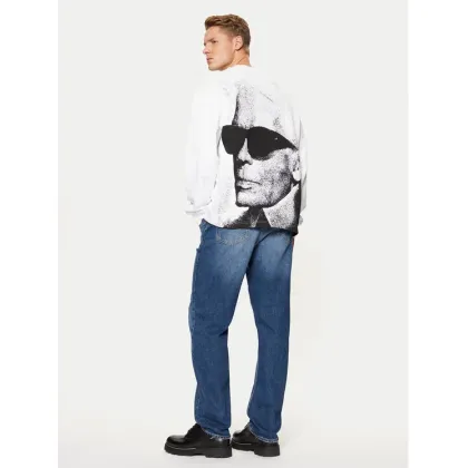 Zdjęcie Karl Lagerfeld Jeans Bluza A1M20070 Biały Relaxed Fit