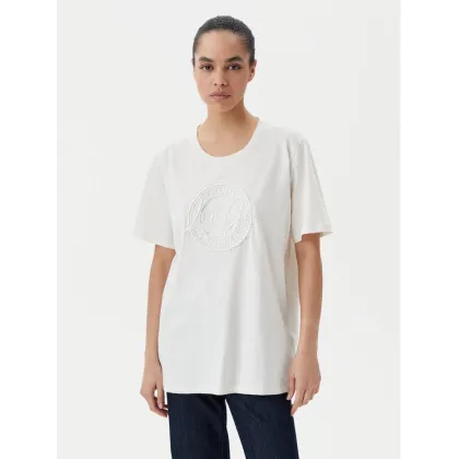 Zdjęcie Liu Jo Sport T-Shirt TA5174 JS923 Écru Regular Fit