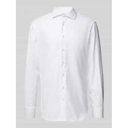 Zdjęcie Koszula biznesowa o kroju slim fit z diagonalu