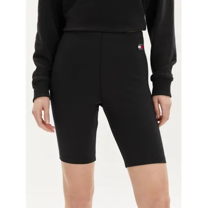 Zdjęcie Tommy Jeans Kolarki Badge DW0DW17773 Czarny Slim Fit