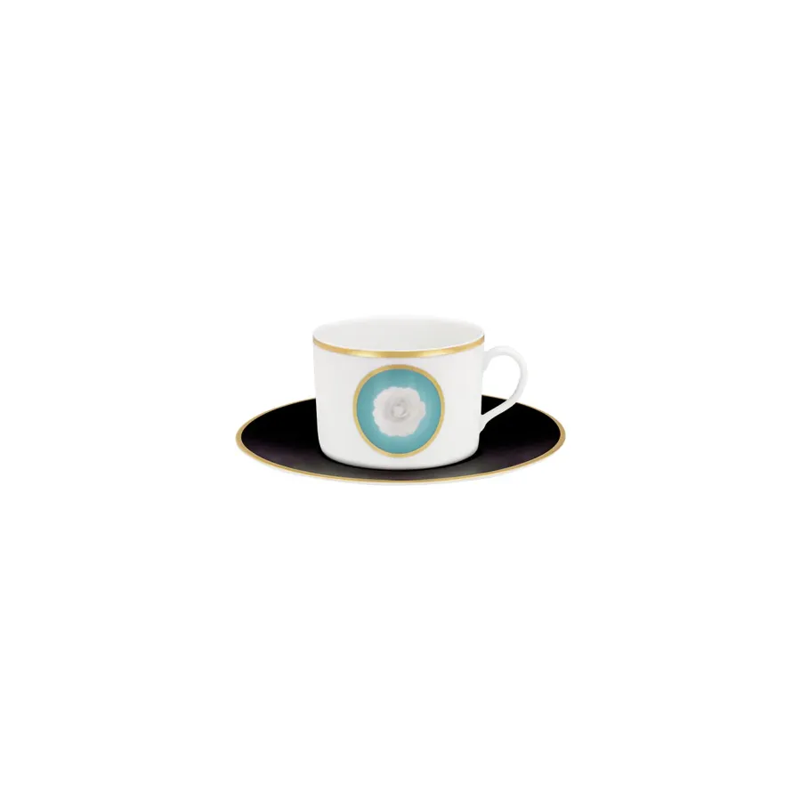 obrazek 14 Stylowy komplet portugalskiej porcelany dla 12 osób - Porcel